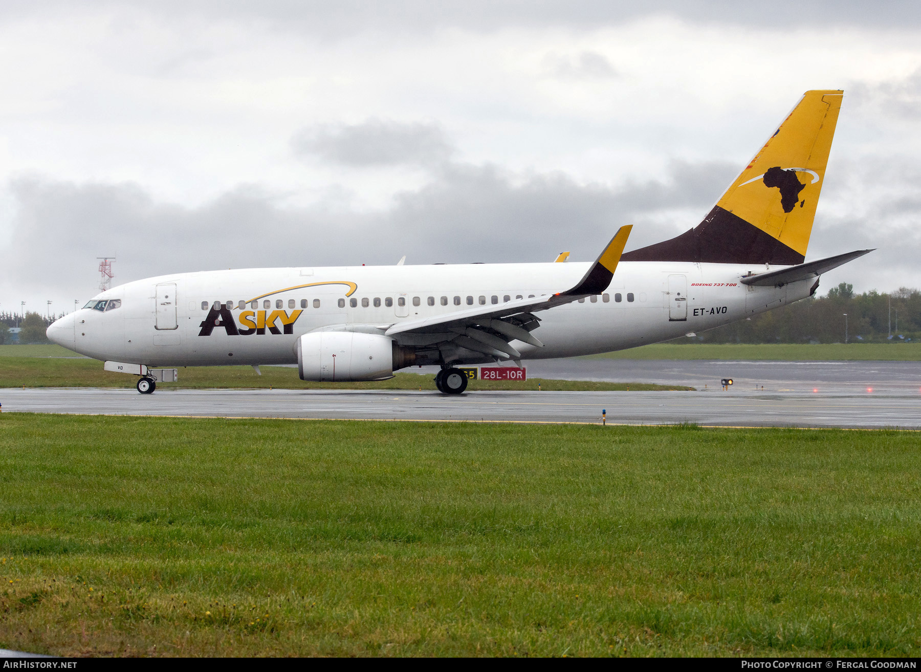 Aircraft Photo of ET-AVO | Boeing 737-752 | Asky Airlines | AirHistory.net #457404