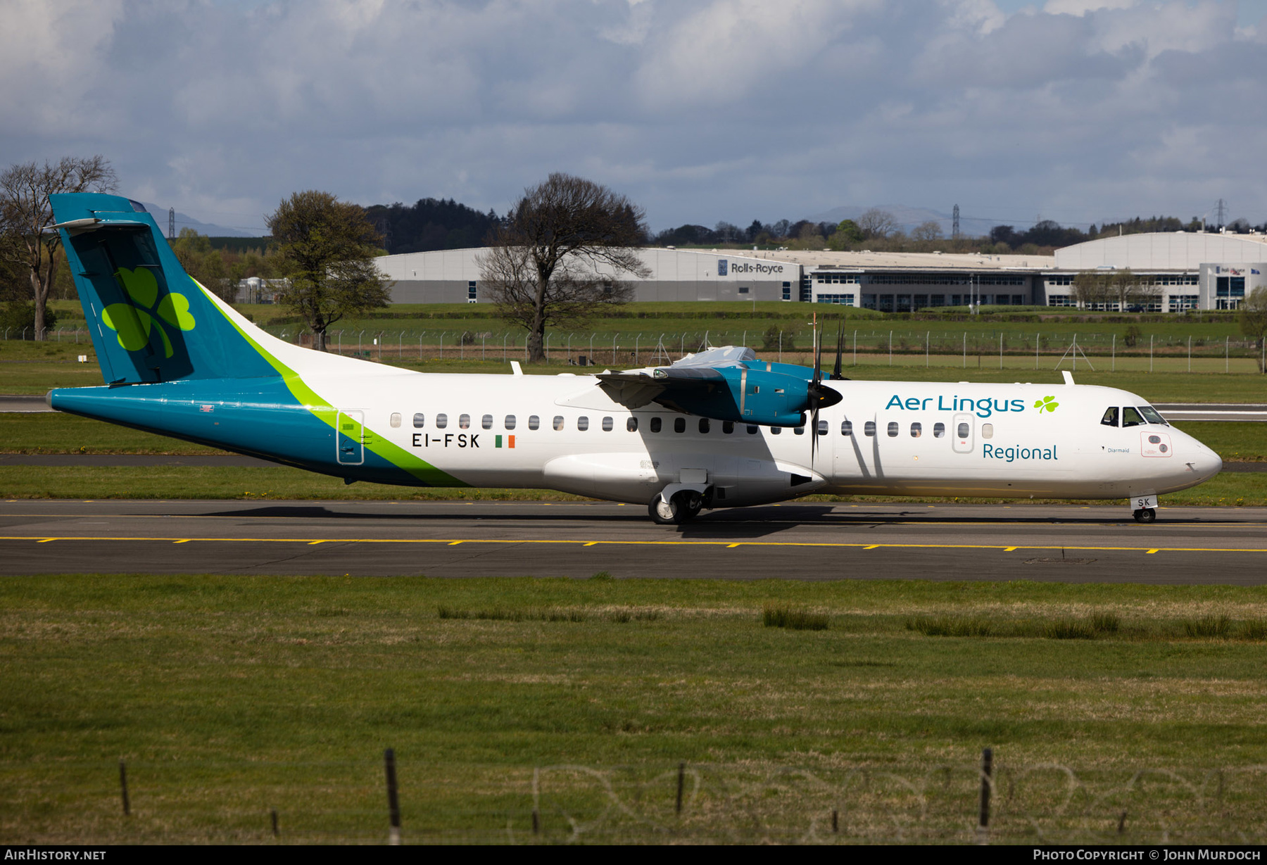 Aircraft Photo of EI-FSK | ATR ATR-72-600 (ATR-72-212A) | Aer Lingus Regional | AirHistory.net #457416