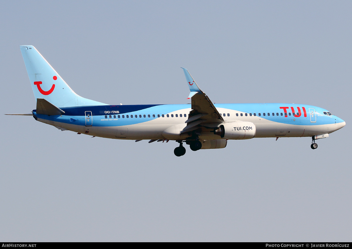 Aircraft Photo of OO-TNB | Boeing 737-8K5 | TUI | AirHistory.net #457429