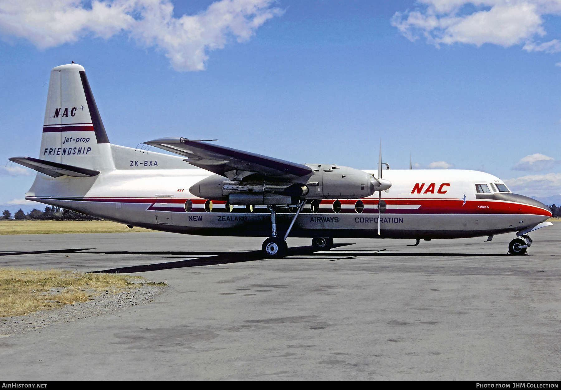 Aircraft Photo of ZK-BXA | Fokker F27-100 Friendship | New Zealand National Airways Corporation - NAC | AirHistory.net #457440