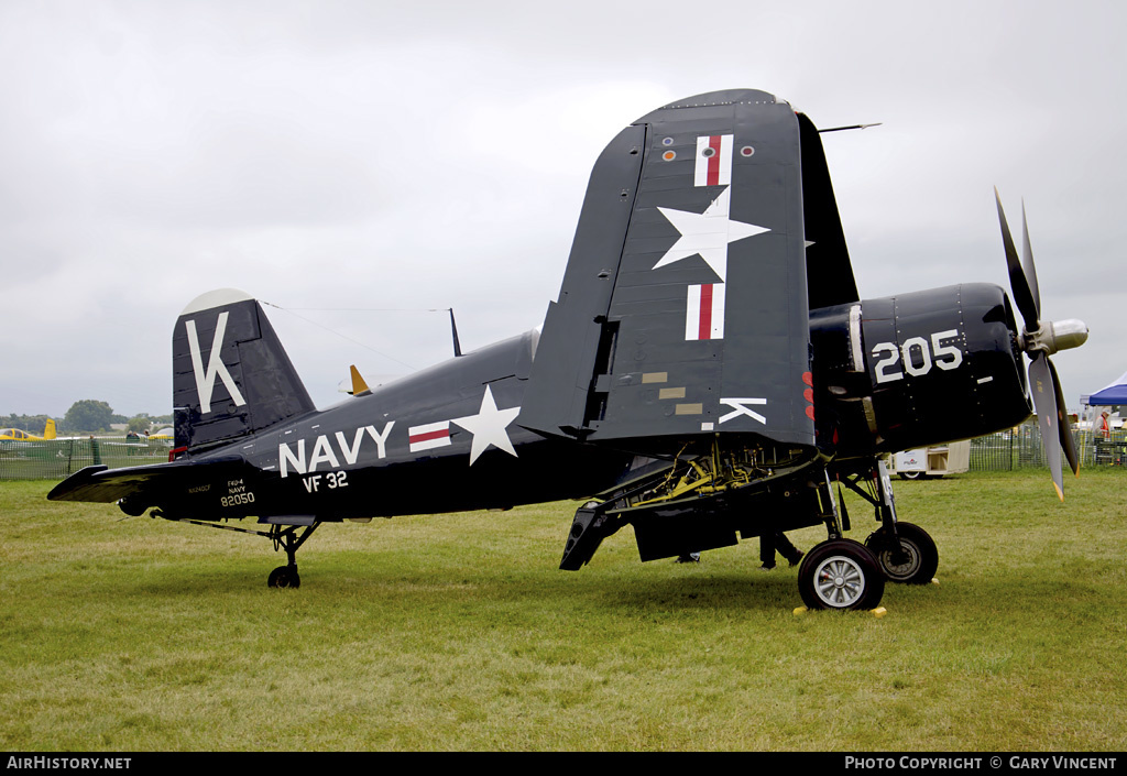 Aircraft Photo of N240CF / NX240CF / 82050 | Vought F4U-4 Corsair | USA - Navy | AirHistory.net #457442