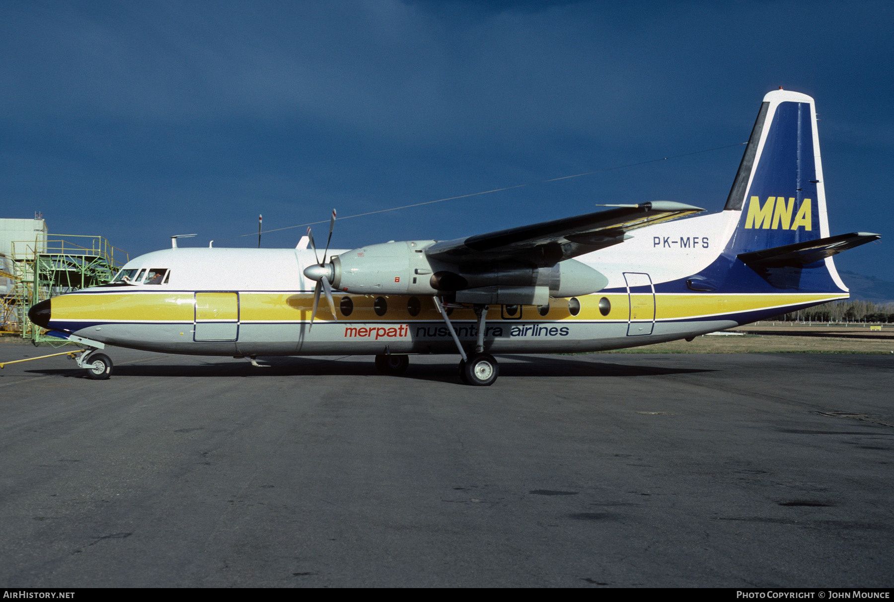 Aircraft Photo of PK-MFS | Fokker F27-100 Friendship | Merpati Nusantara Airlines | AirHistory.net #457444