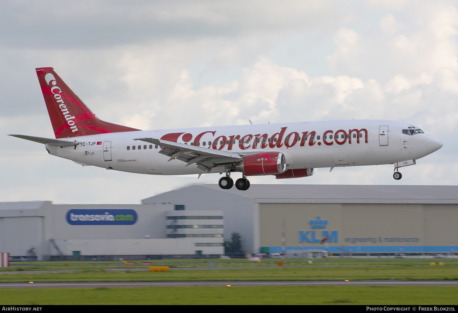 Aircraft Photo of TC-TJF | Boeing 737-4Y0 | Corendon Airlines | AirHistory.net #457450