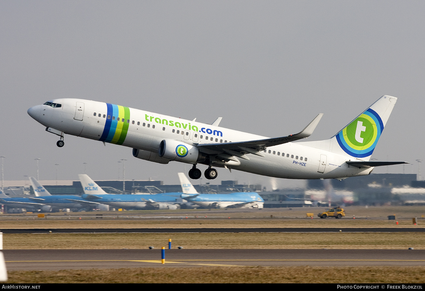 Aircraft Photo of PH-HZE | Boeing 737-8K2 | Transavia | AirHistory.net #457451