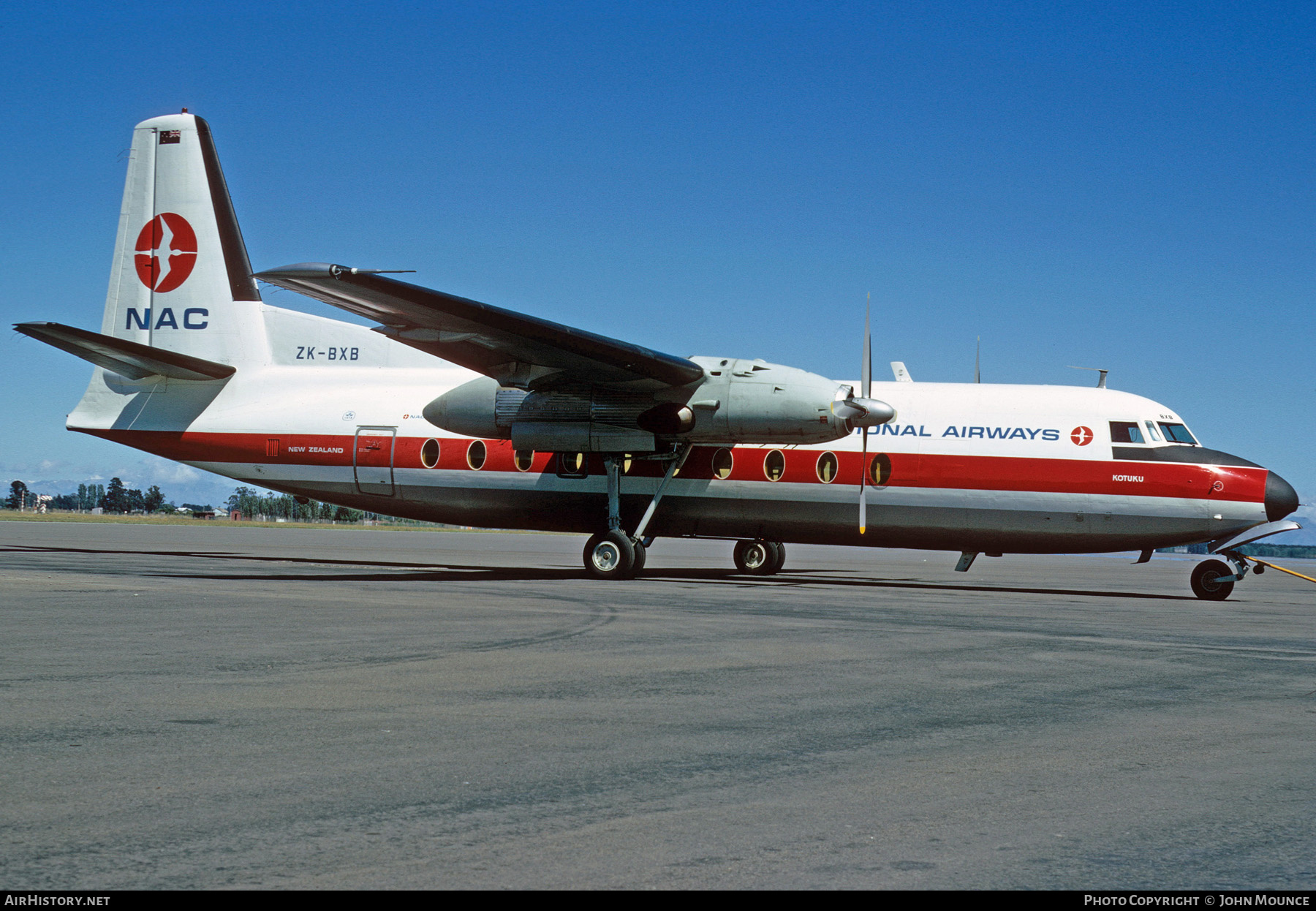 Aircraft Photo of ZK-BXB | Fokker F27-100 Friendship | New Zealand National Airways Corporation - NAC | AirHistory.net #457459