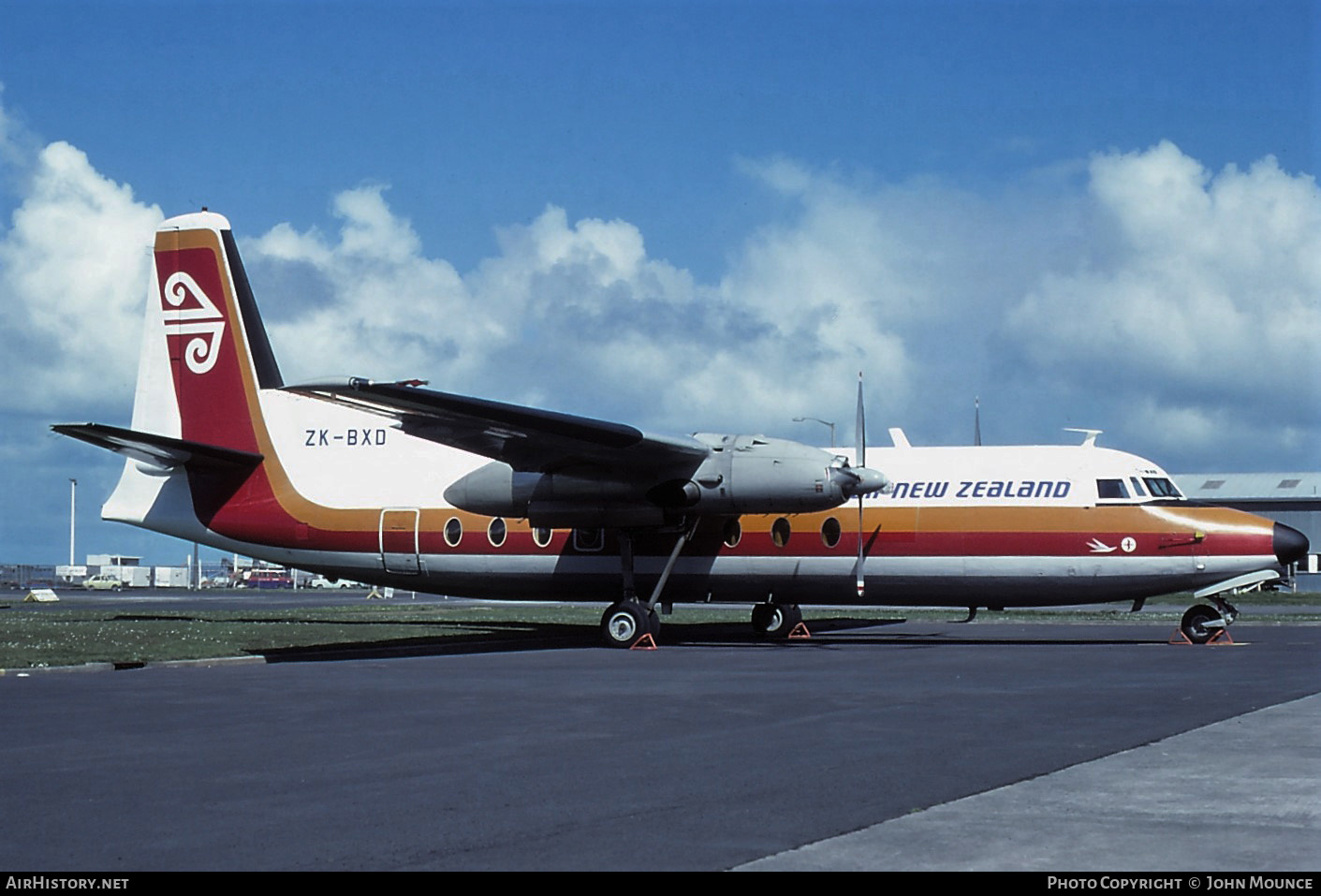 Aircraft Photo of ZK-BXD | Fokker F27-100 Friendship | Air New Zealand | AirHistory.net #457464