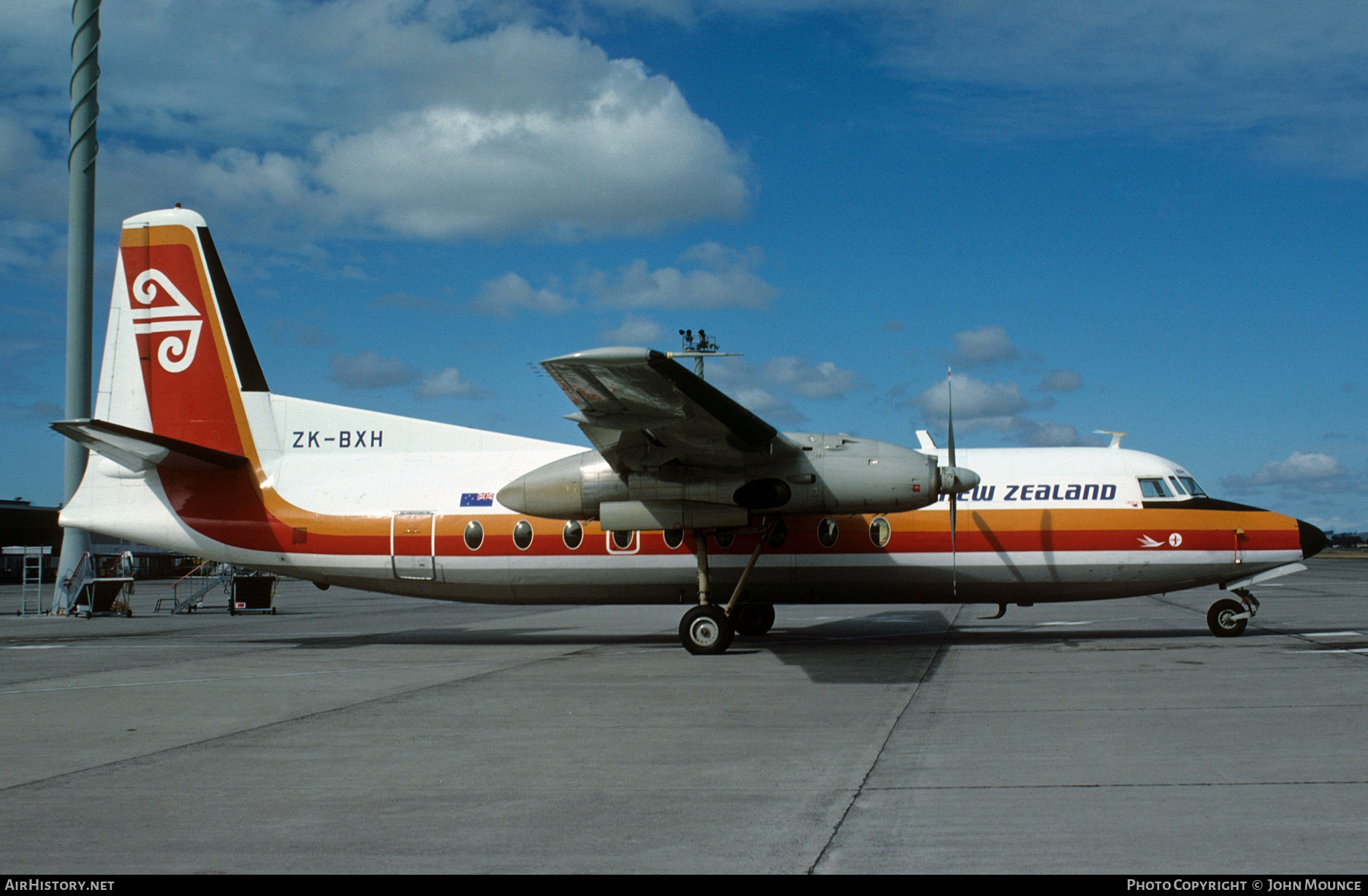 Aircraft Photo of ZK-BXH | Fokker F27-100 Friendship | Air New Zealand | AirHistory.net #457471