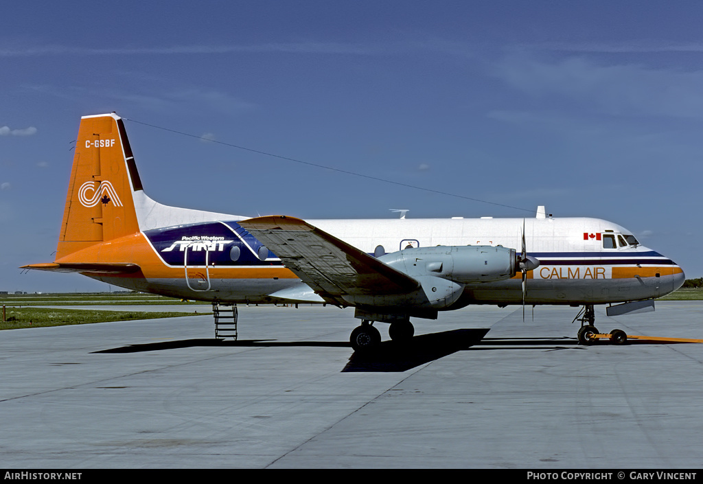 Aircraft Photo of C-GSBF | Hawker Siddeley HS-748 Srs2A/227 | Calm Air | AirHistory.net #457480