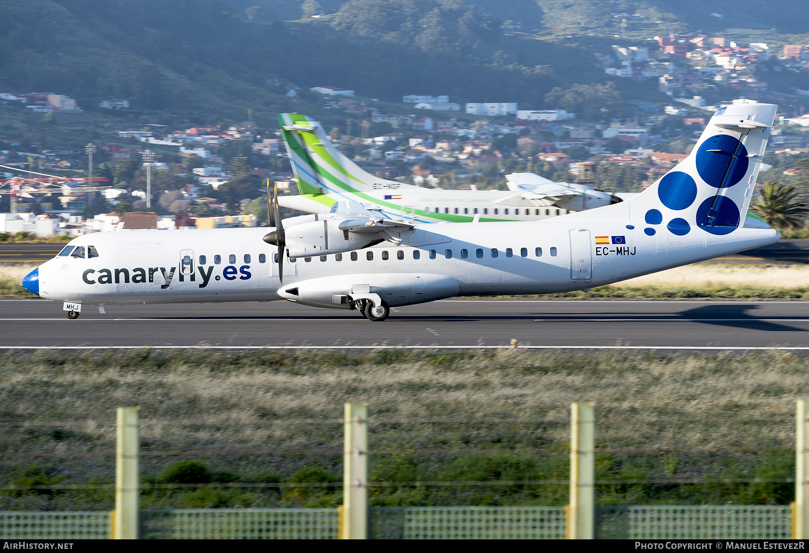 Aircraft Photo of EC-MHJ | ATR ATR-72-500 (ATR-72-212A) | Canaryfly | AirHistory.net #457481