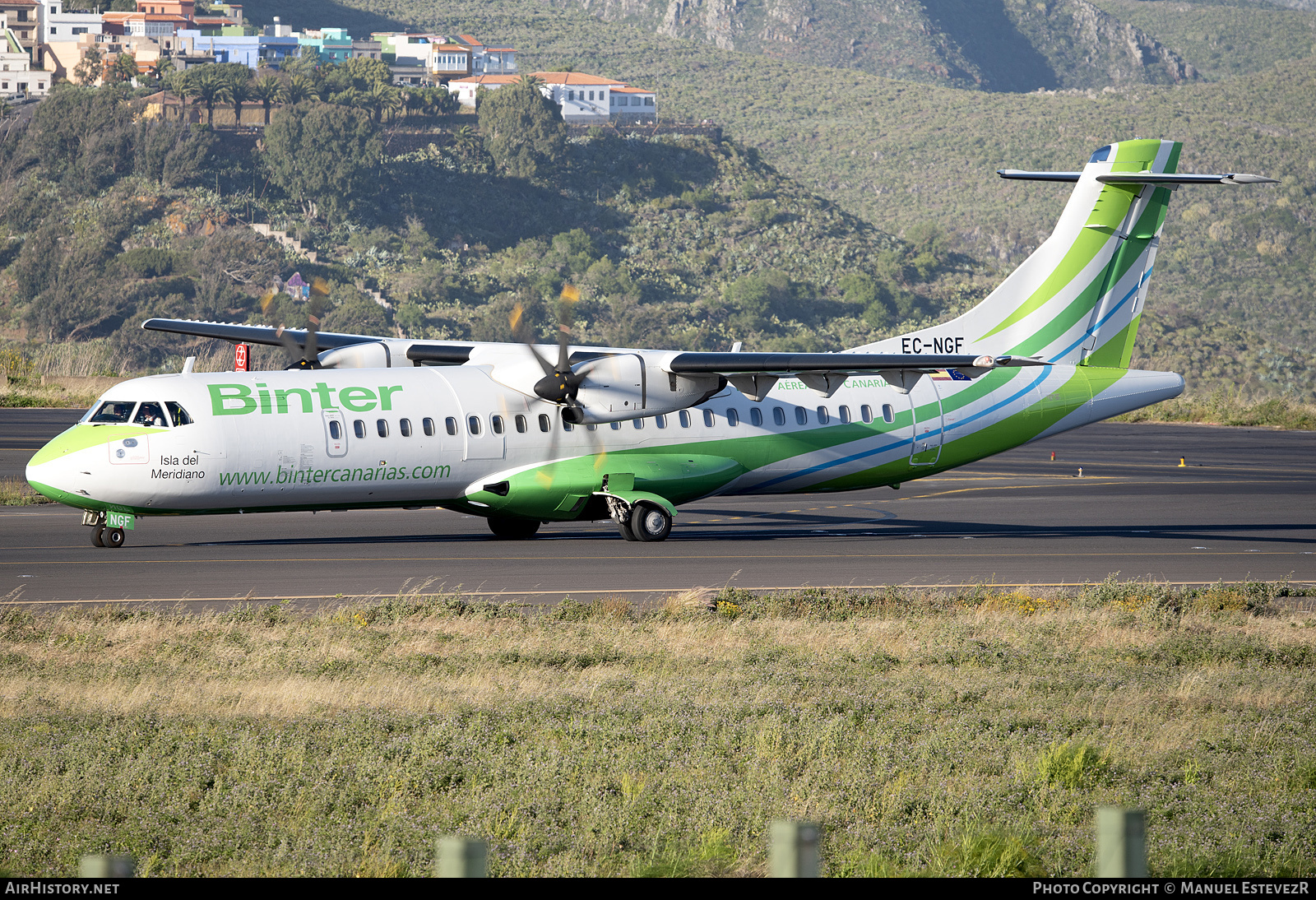 Aircraft Photo of EC-NGF | ATR ATR-72-600 (ATR-72-212A) | Binter Canarias | AirHistory.net #457494