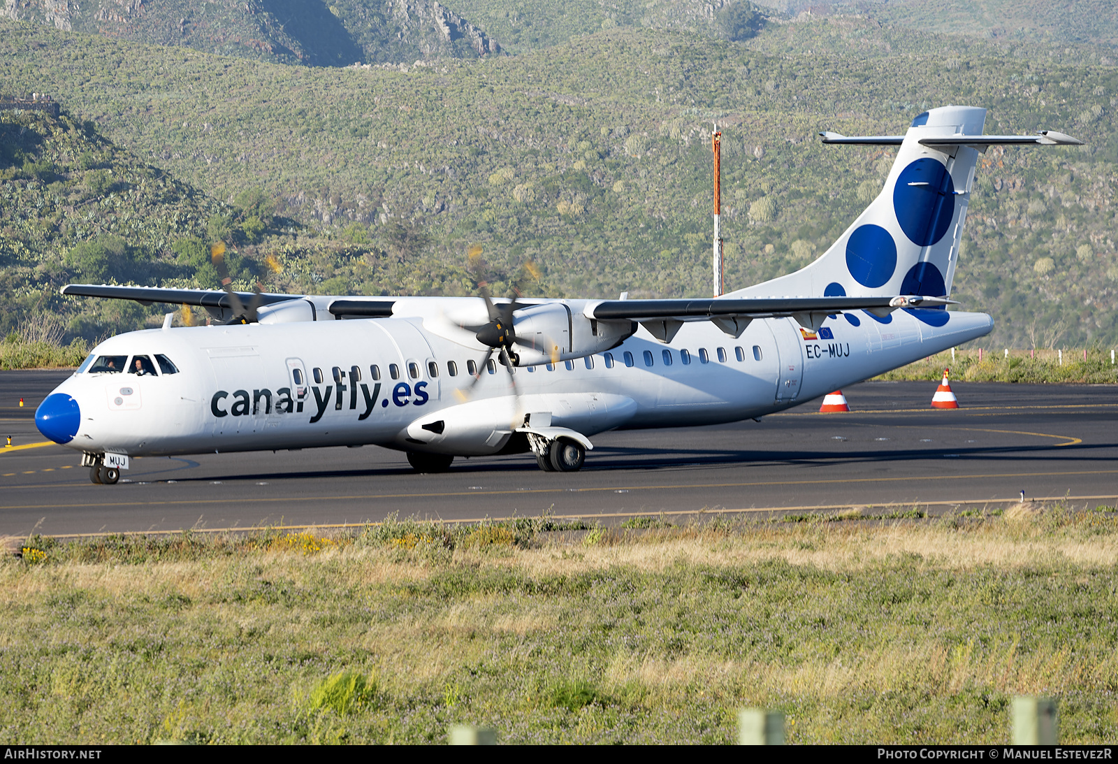Aircraft Photo of EC-MUJ | ATR ATR-72-500 (ATR-72-212A) | Canaryfly | AirHistory.net #457497