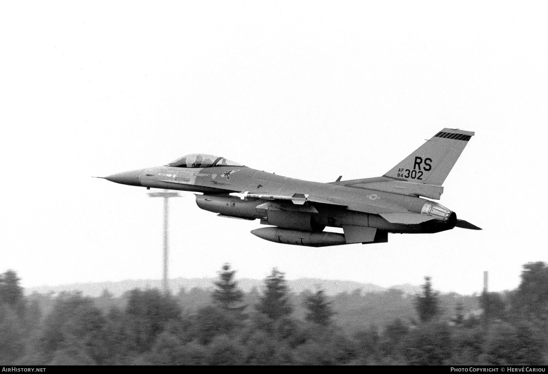 Aircraft Photo of 84-1302 / AF84-302 | General Dynamics F-16C Fighting Falcon | USA - Air Force | AirHistory.net #457517