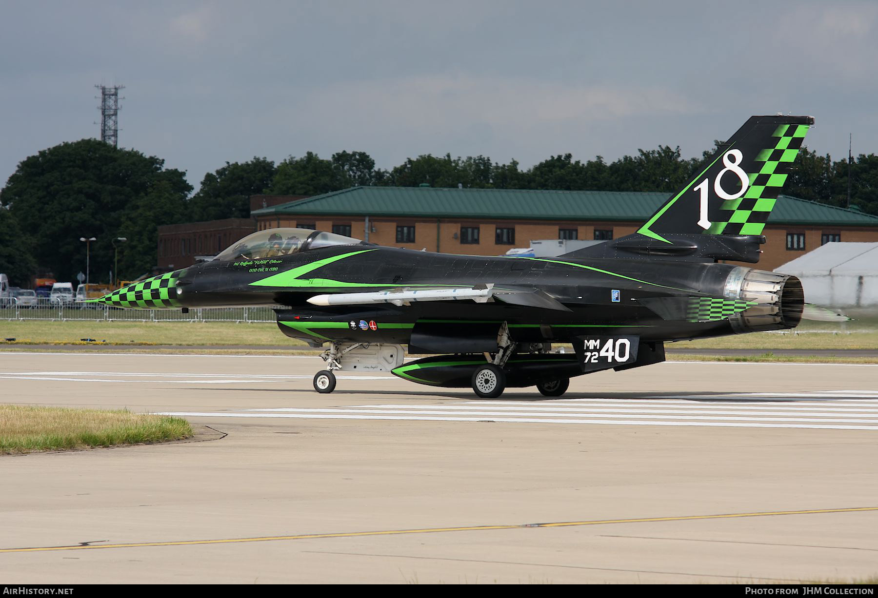 Aircraft Photo of MM7240 | General Dynamics F-16A/ADF Fighting Falcon | Italy - Air Force | AirHistory.net #457529