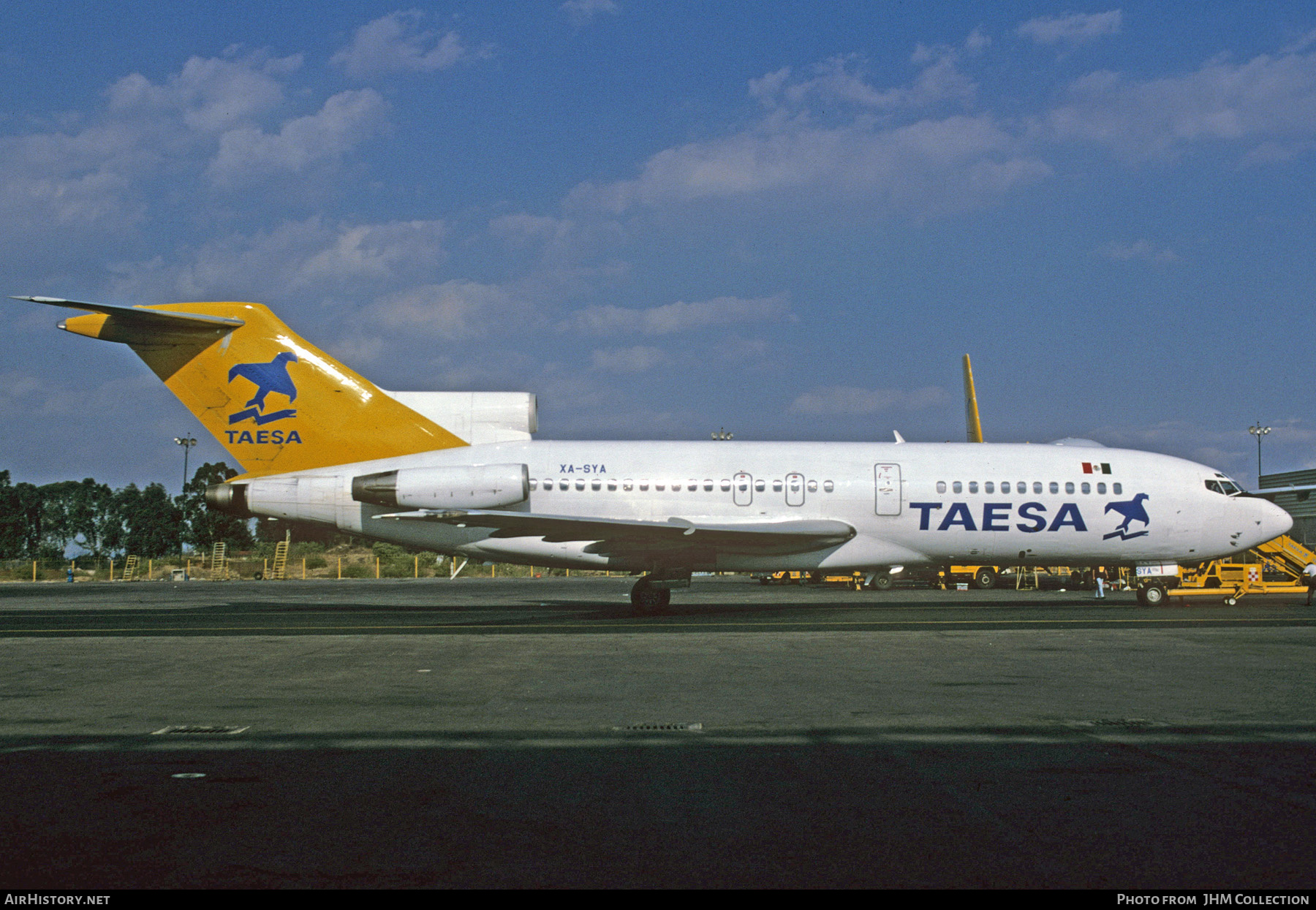 Aircraft Photo of XA-SYA | Boeing 727-23 | TAESA - Transportes Aéreos Ejecutivos | AirHistory.net #457539