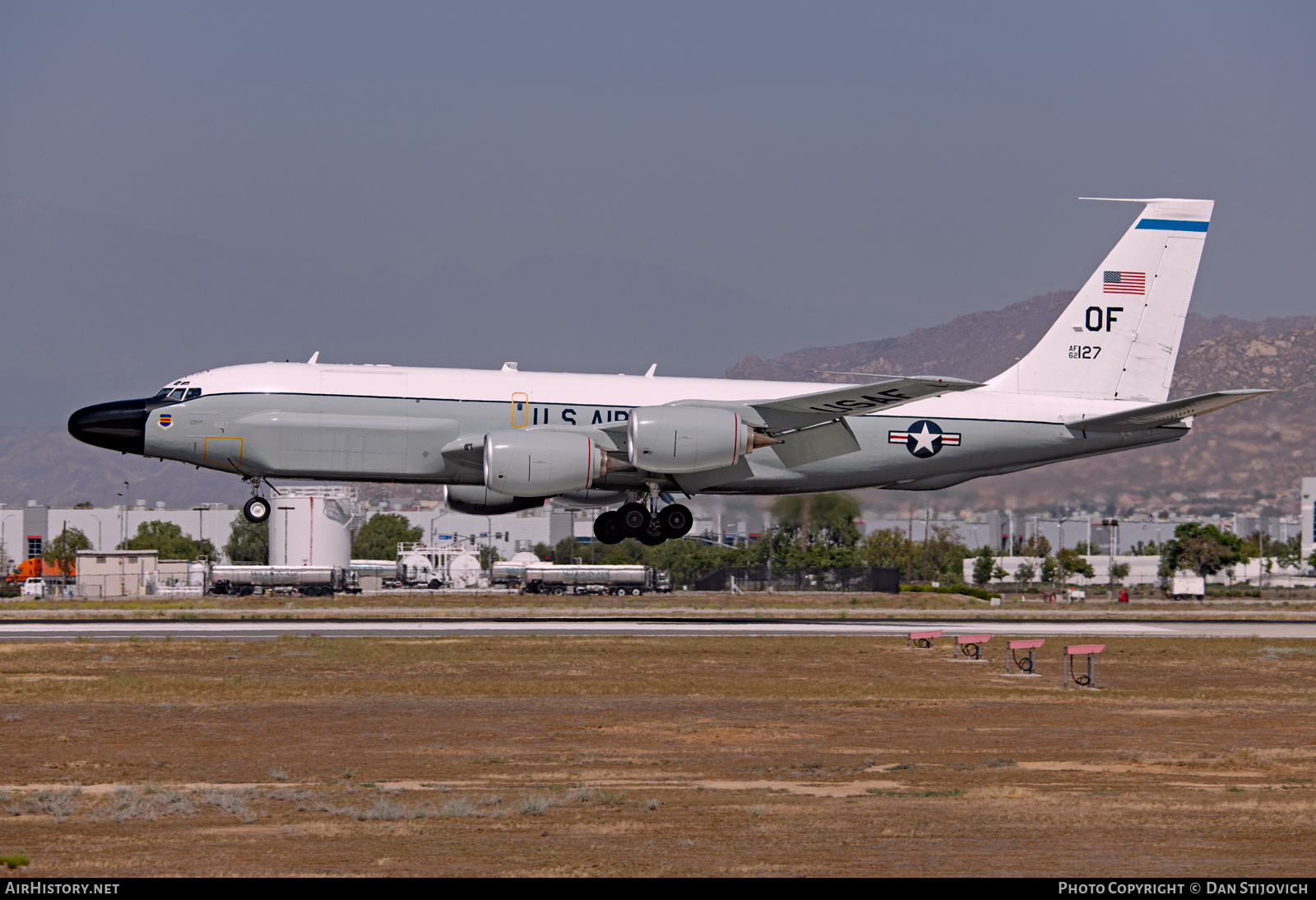 Aircraft Photo of 62-4127 / AF62-127 | Boeing TC-135W | USA - Air Force | AirHistory.net #457549