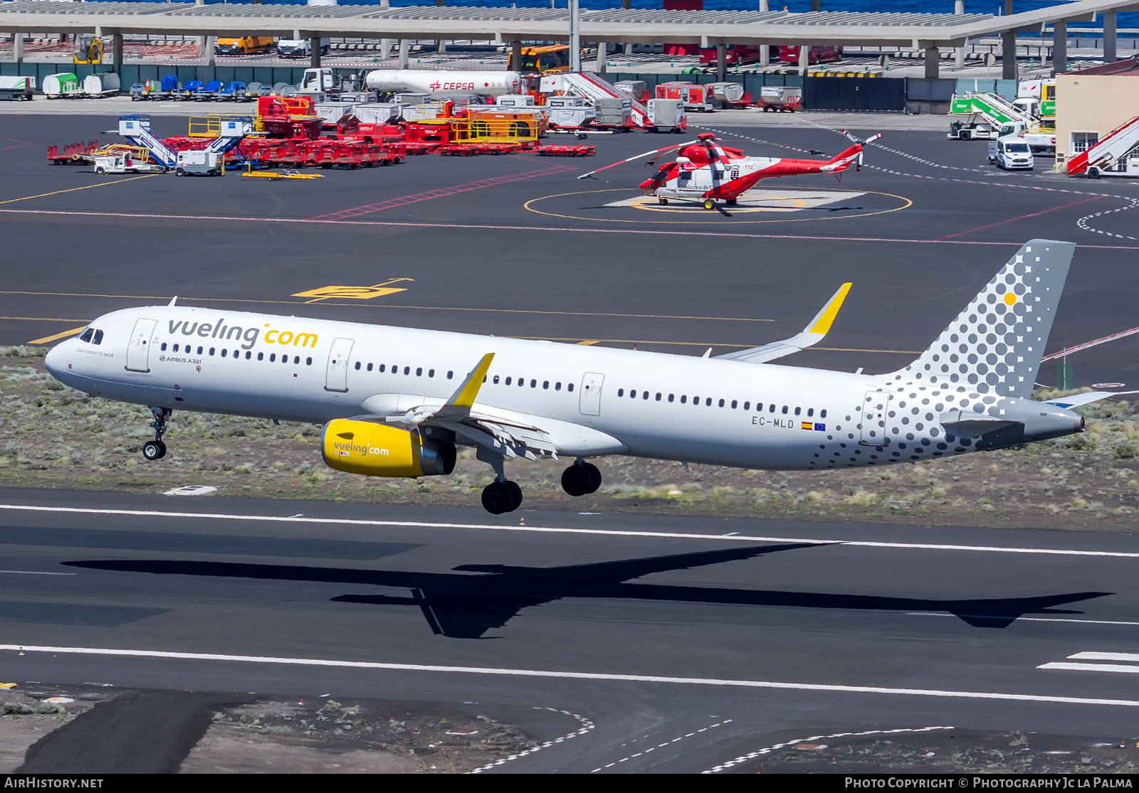 Aircraft Photo of EC-MLD | Airbus A321-231 | Vueling Airlines | AirHistory.net #457553