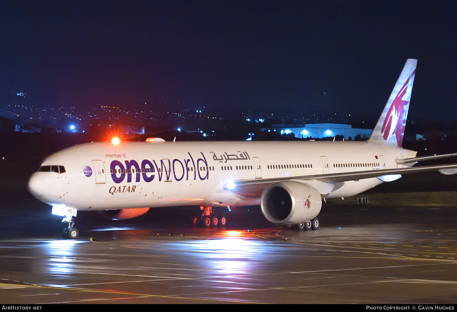 Aircraft Photo of A7-BAG | Boeing 777-3DZ/ER | Qatar Airways | AirHistory.net #457568