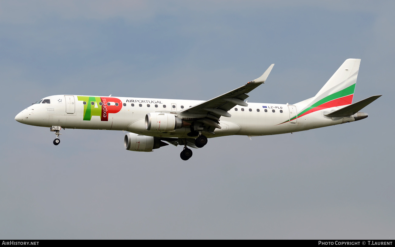 Aircraft Photo of LZ-PLO | Embraer 190STD (ERJ-190-100STD) | TAP Air Portugal Express | AirHistory.net #457585
