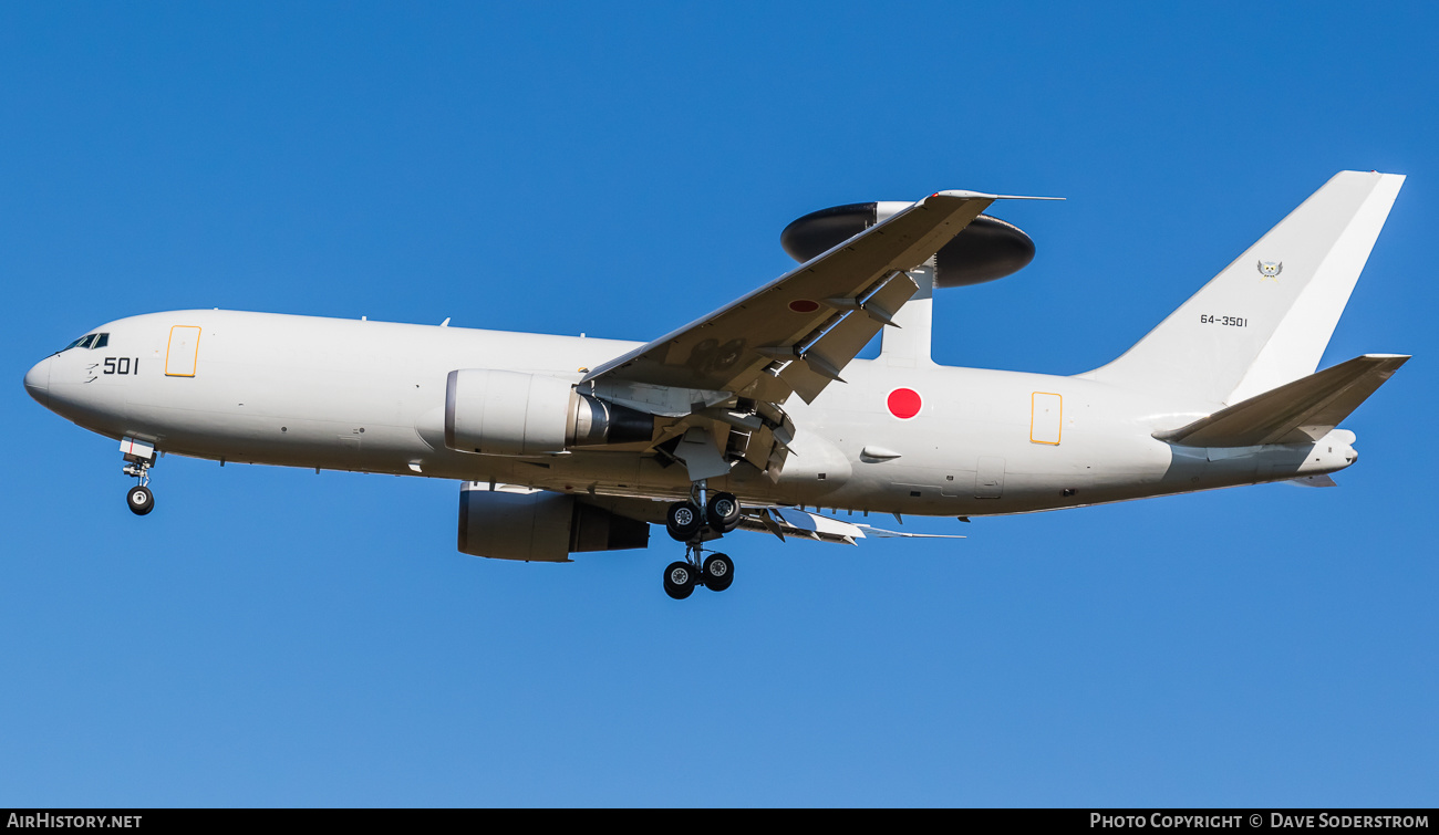 Aircraft Photo of 64-3501 | Boeing E-767 (767-27C/ER) | Japan - Air Force | AirHistory.net #457593