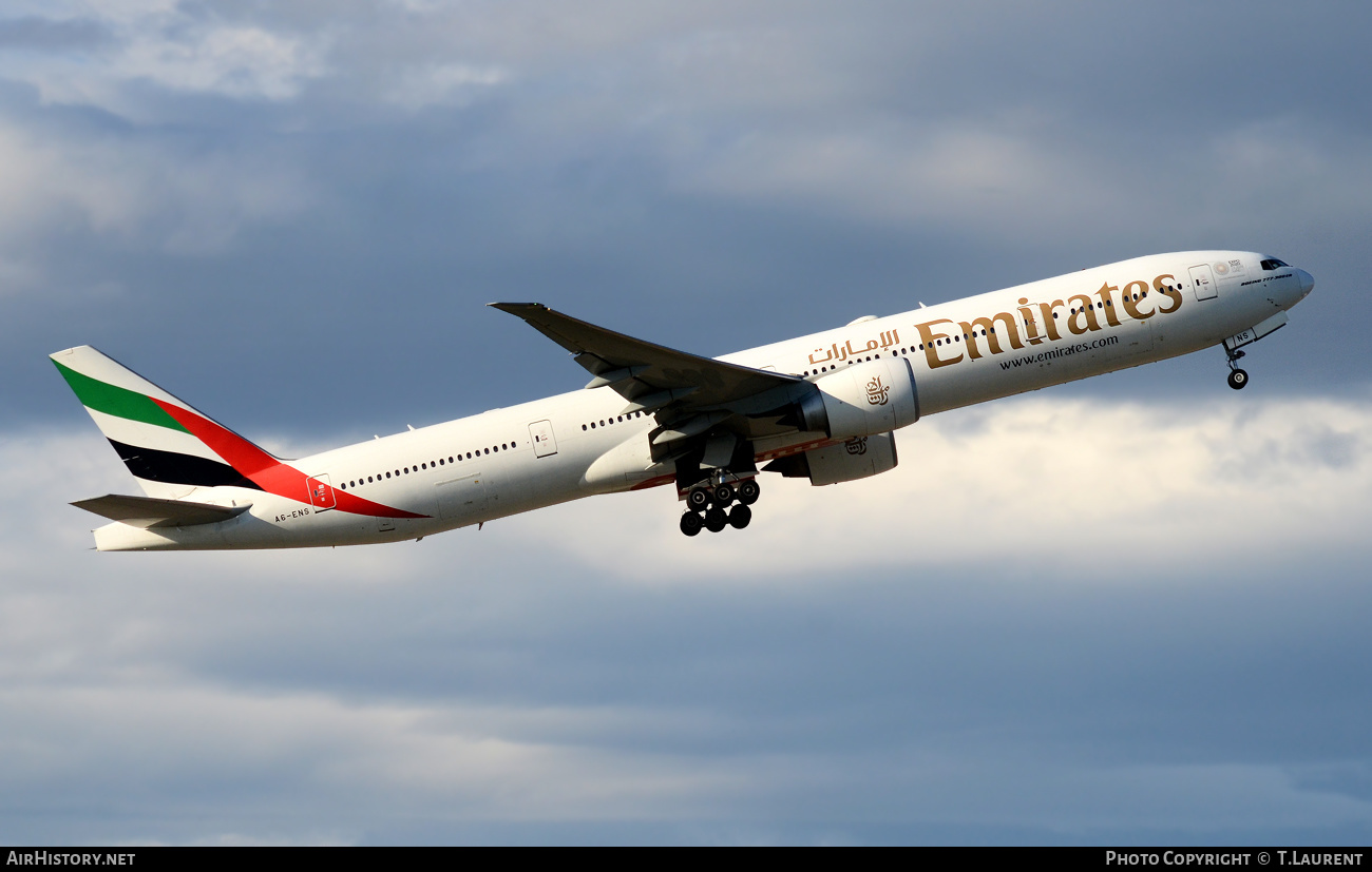 Aircraft Photo of A6-ENS | Boeing 777-31H/ER | Emirates | AirHistory.net #457619