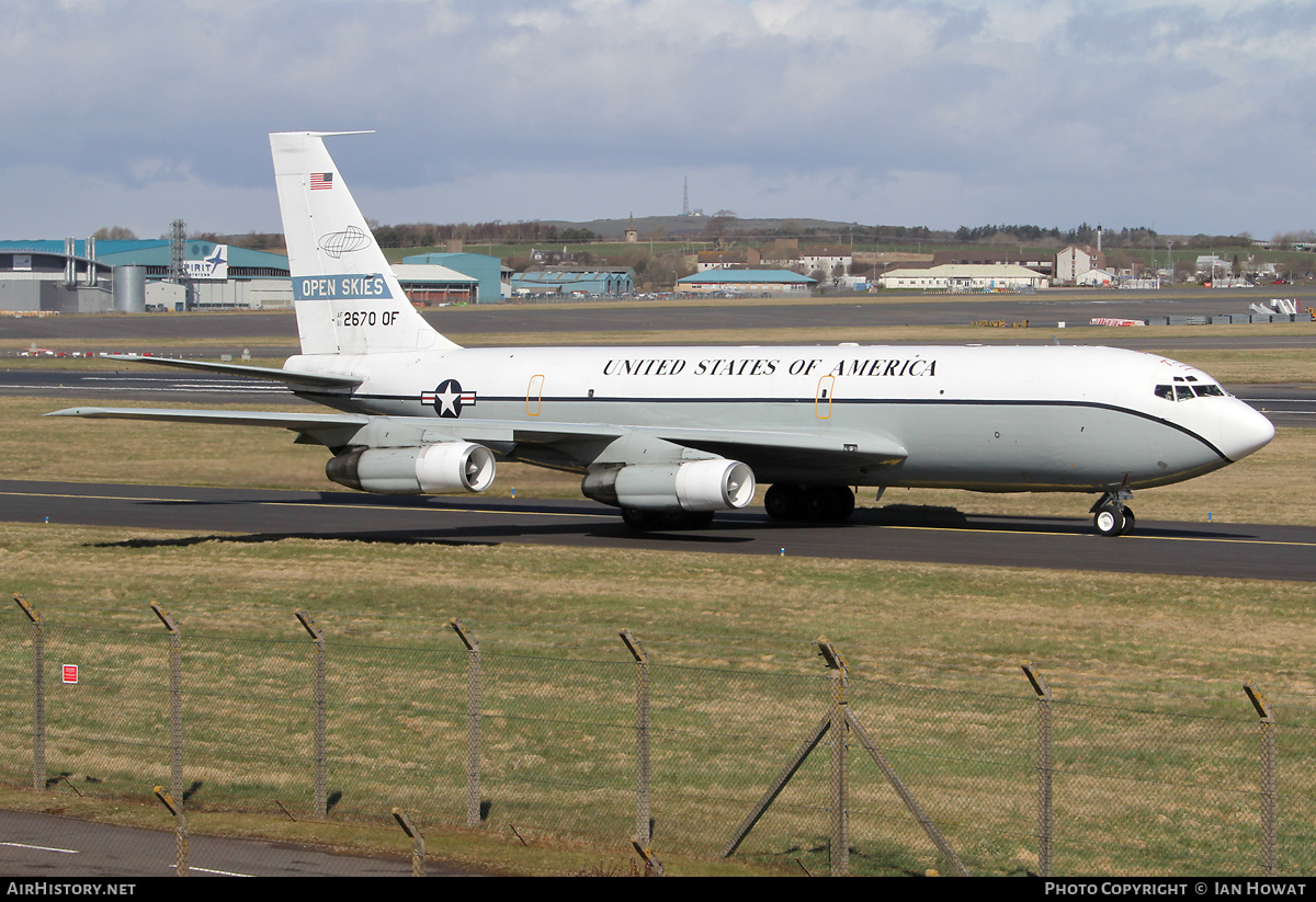 Aircraft Photo of 61-2670 / AF61-2670 | Boeing OC-135B | USA - Air Force | AirHistory.net #457625