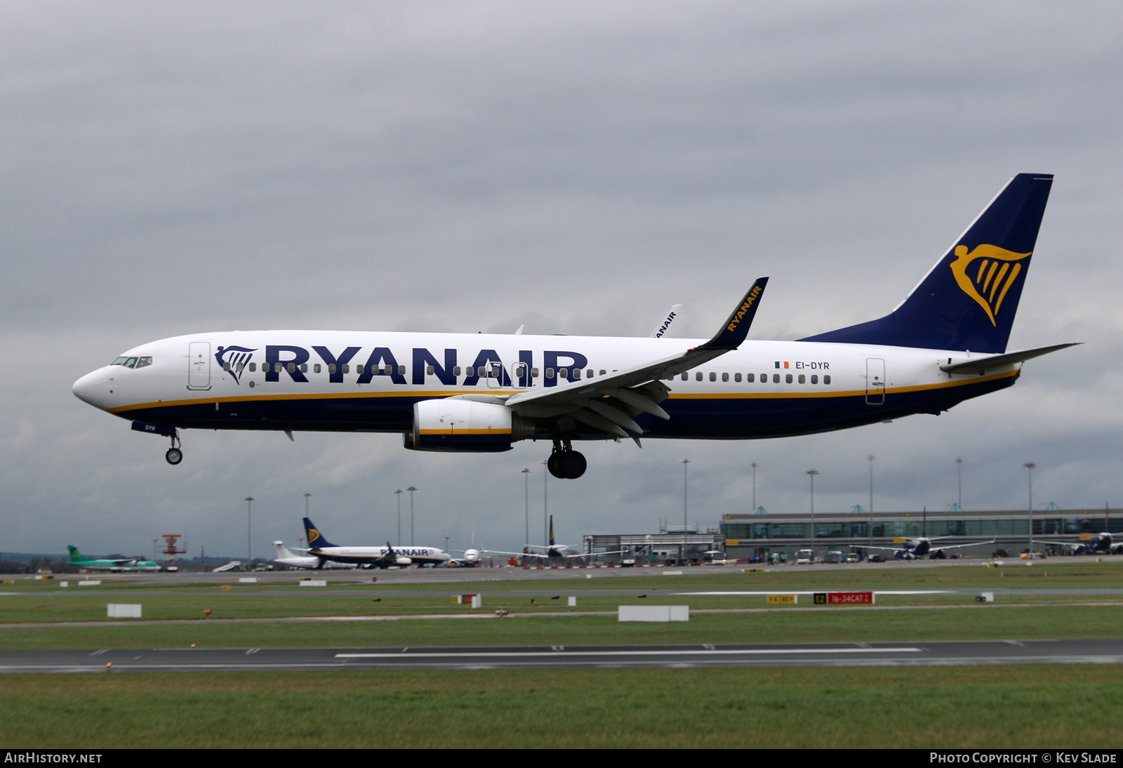 Aircraft Photo of EI-DYR | Boeing 737-8AS | Ryanair | AirHistory.net #457627
