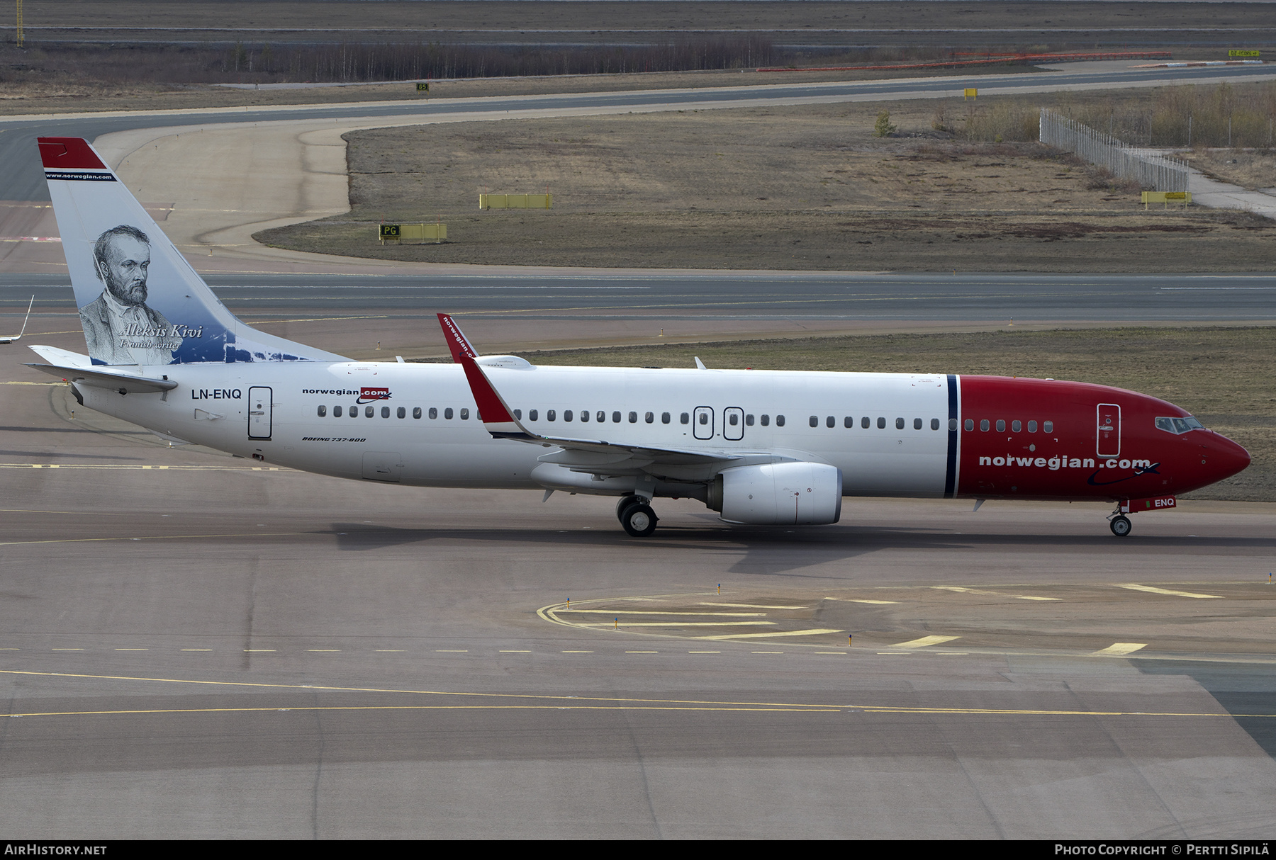 Aircraft Photo of LN-ENQ | Boeing 737-800 | Norwegian | AirHistory.net #457635