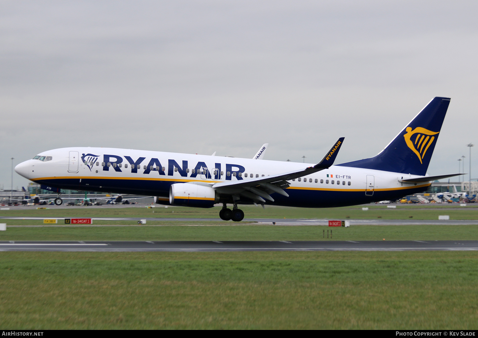 Aircraft Photo of EI-FTR | Boeing 737-800 | Ryanair | AirHistory.net #457637
