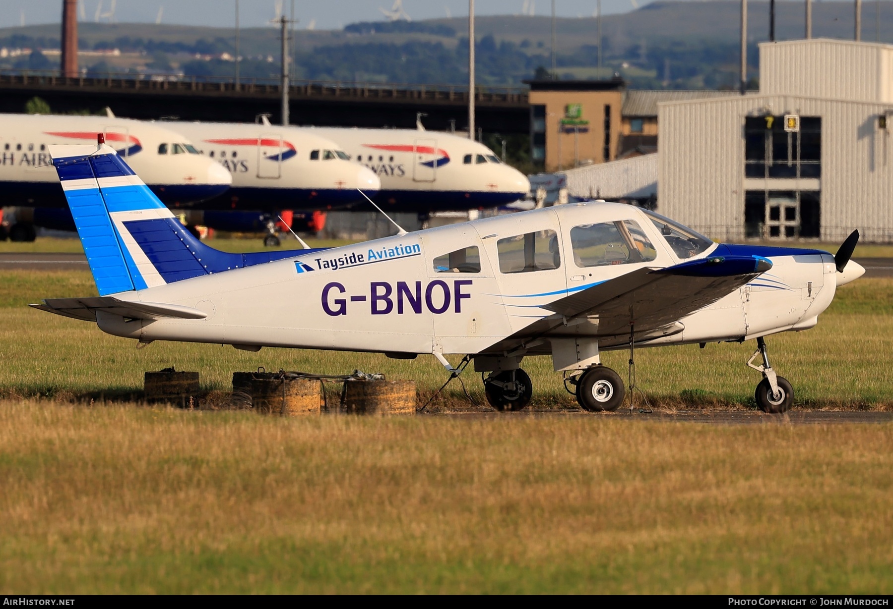 Aircraft Photo of G-BNOF | Piper PA-28-161 Warrior II | Tayside Aviation | AirHistory.net #457639