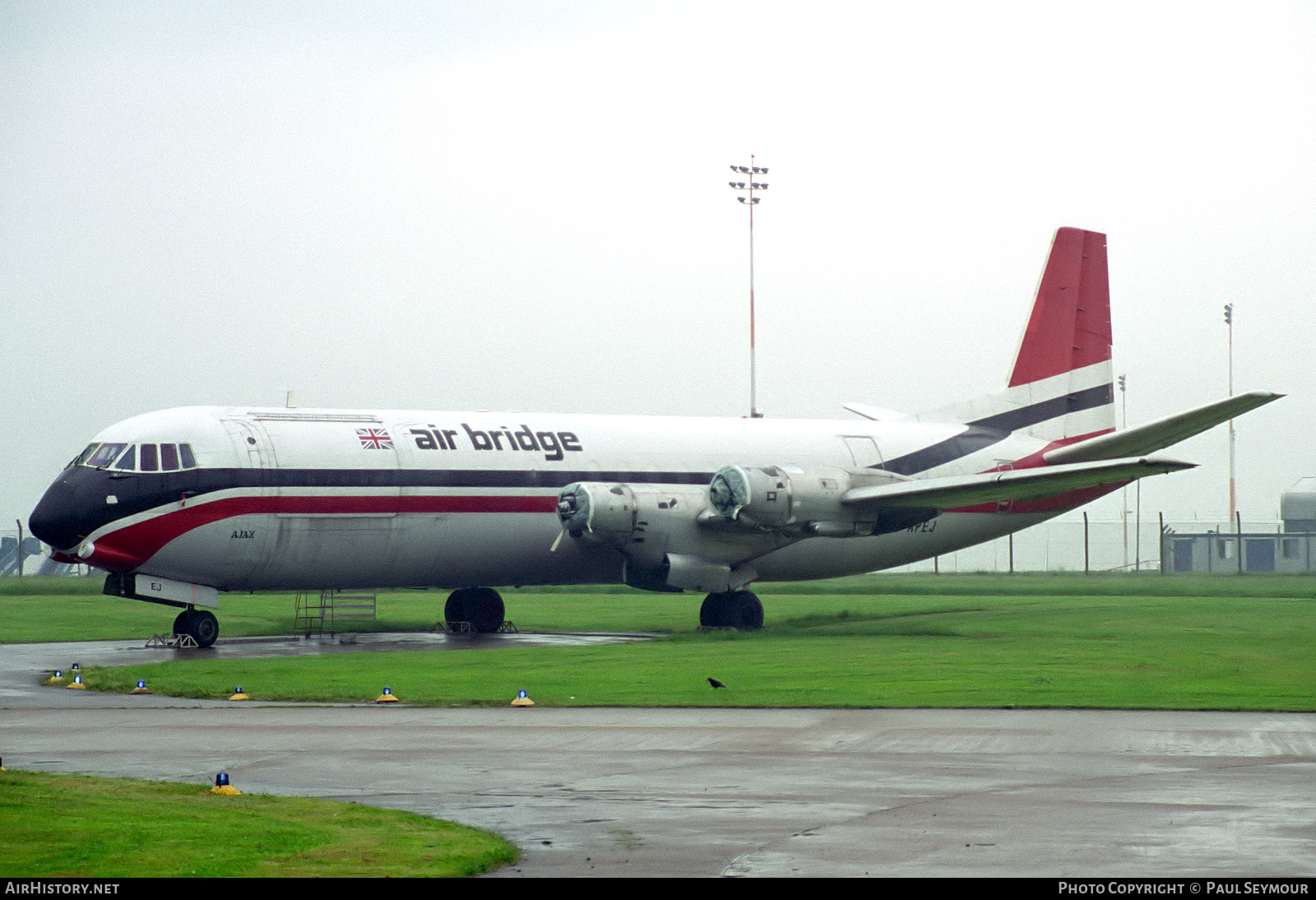 Aircraft Photo of G-APEJ | Vickers 953C Merchantman | Air Bridge | AirHistory.net #457644