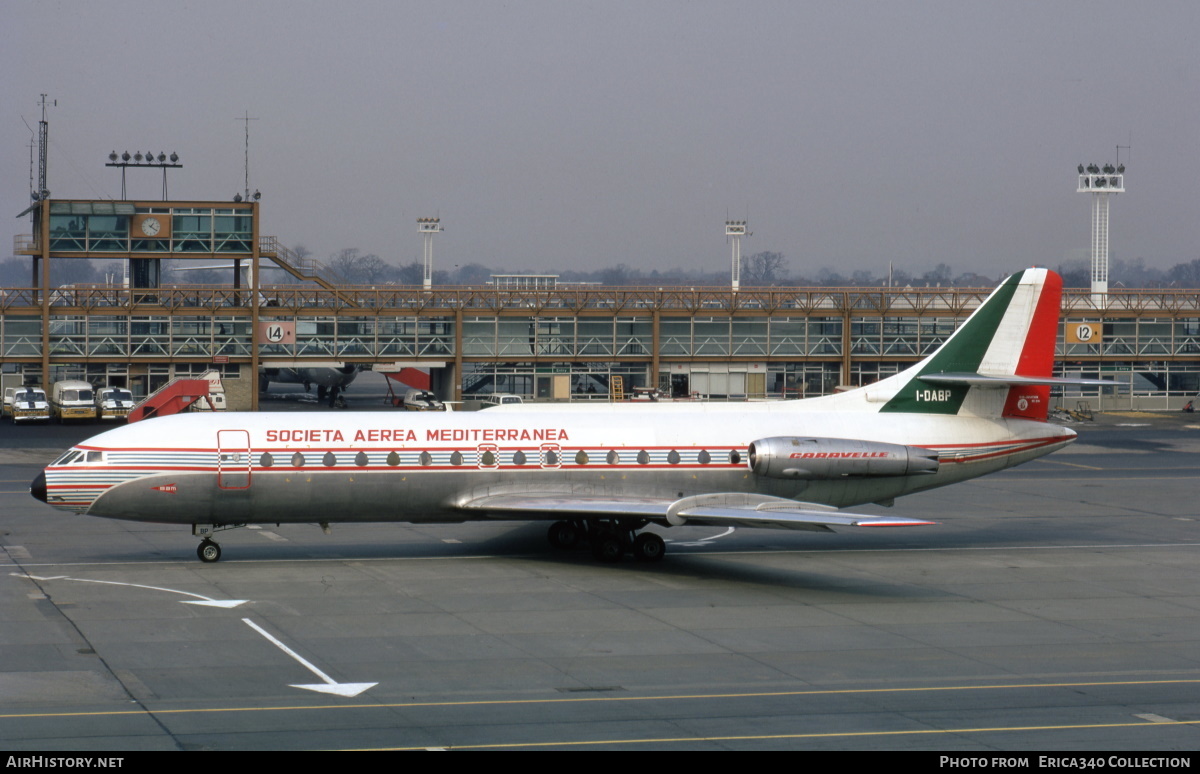 Aircraft Photo of I-DABP | Sud SE-210 Caravelle VI-N | Società Aerea Mediterranea - SAM | AirHistory.net #457646