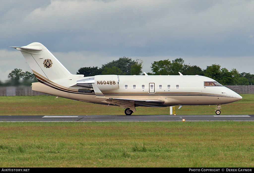 Aircraft Photo of N604BB | Canadair Challenger 604 (CL-600-2B16) | AirHistory.net #457650