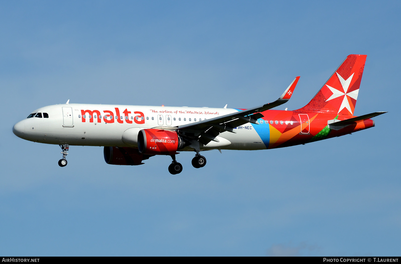 Aircraft Photo of 9H-NEC | Airbus A320-251N | Air Malta | AirHistory.net #457661