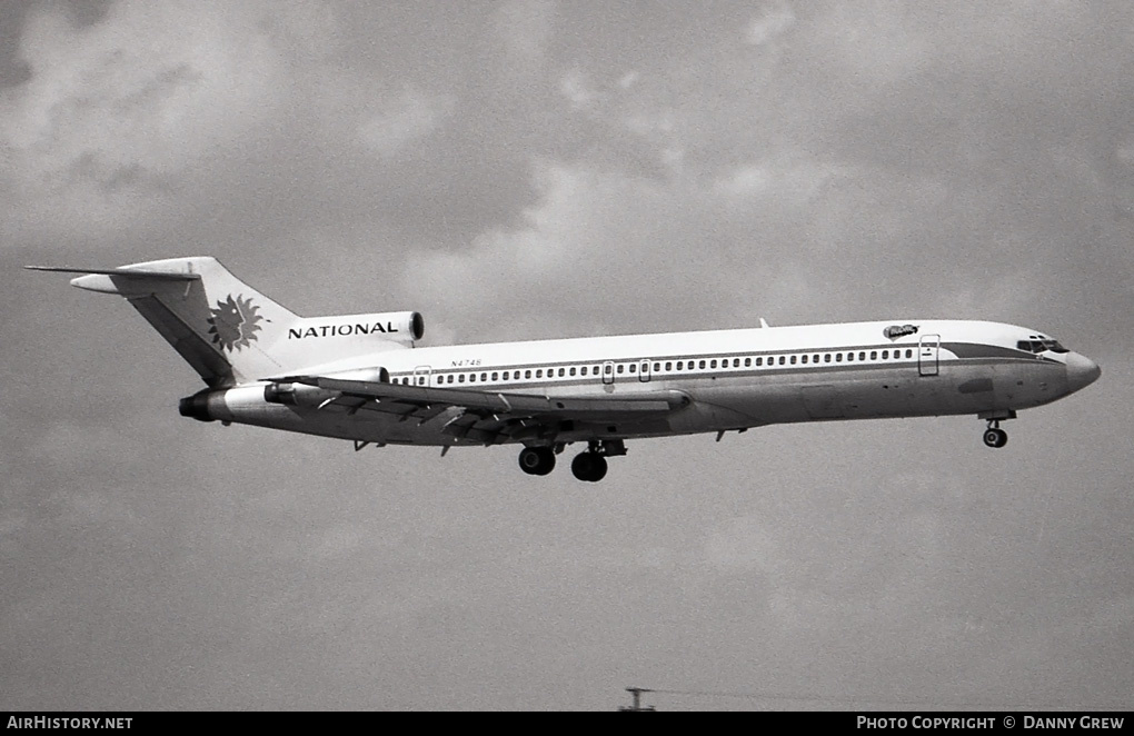 Aircraft Photo of N4748 | Boeing 727-235 | National Airlines | AirHistory.net #457662