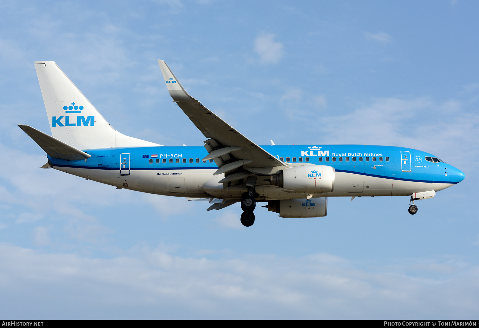 Aircraft Photo of PH-BGM | Boeing 737-7K2 | KLM - Royal Dutch Airlines | AirHistory.net #457663