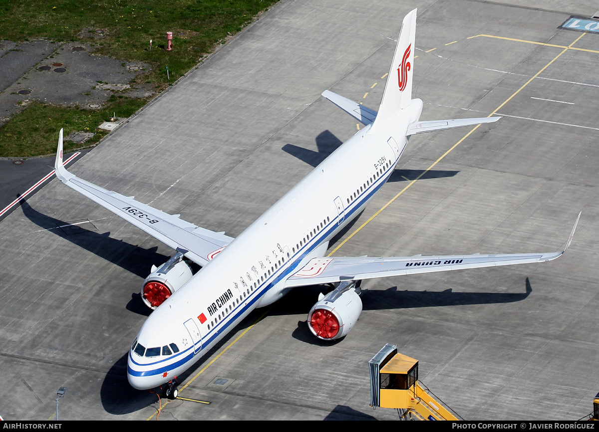 Aircraft Photo of B-329V | Airbus A321-251NX | Air China | AirHistory.net #457665