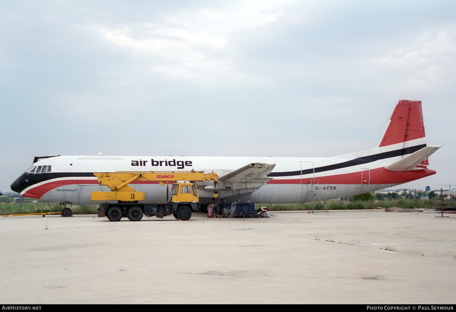 Aircraft Photo of G-APEK | Vickers 953C Merchantman | Air Bridge | AirHistory.net #457670