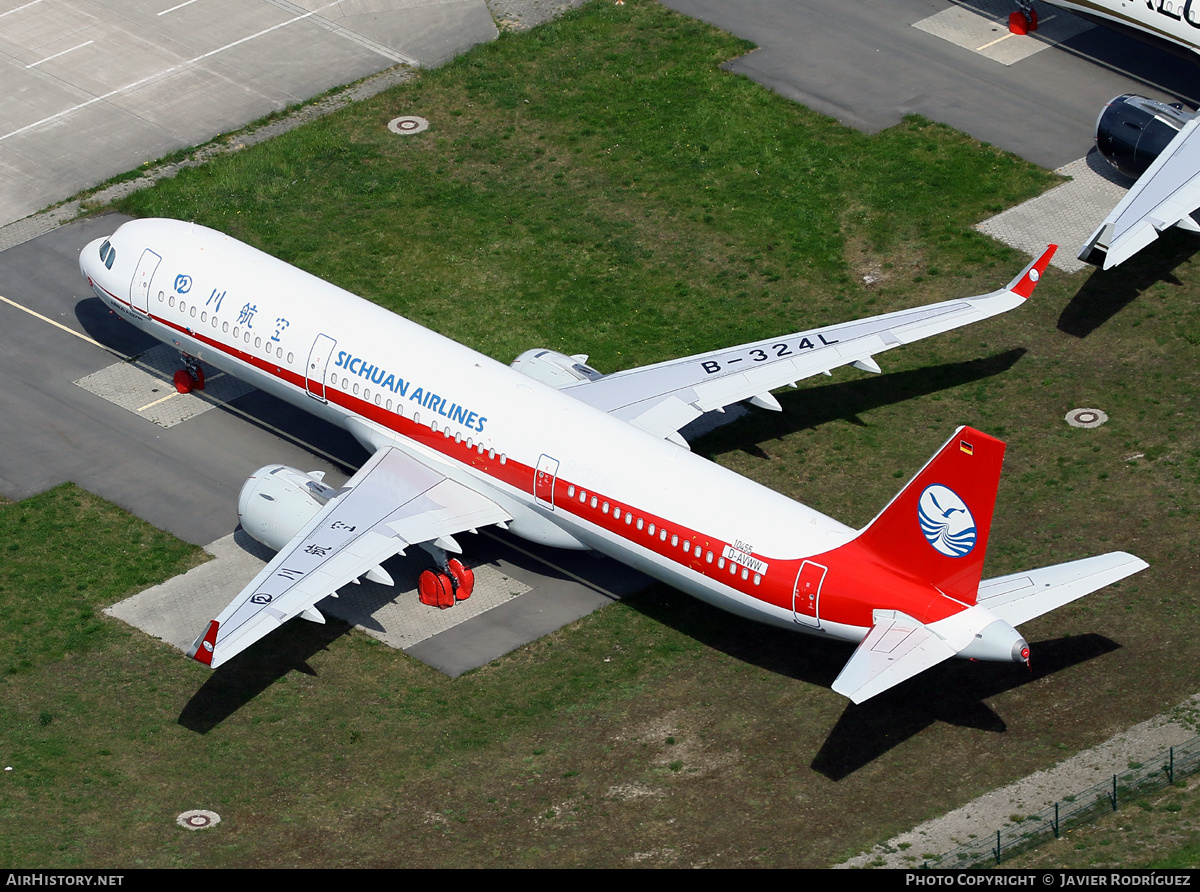 Aircraft Photo of D-AVWW / B-324L | Airbus A321-271N | Sichuan Airlines | AirHistory.net #457673