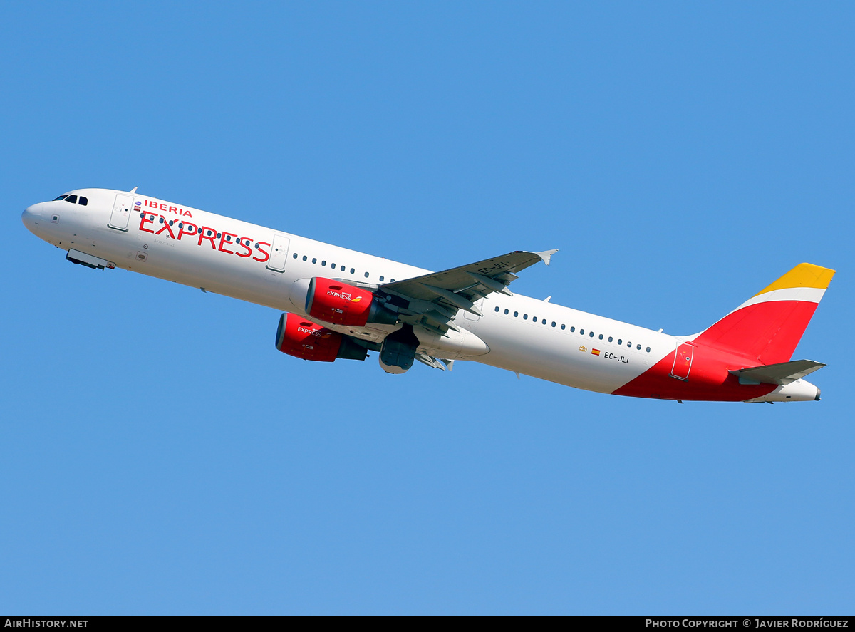 Aircraft Photo of EC-JLI | Airbus A321-213 | Iberia Express | AirHistory.net #457693