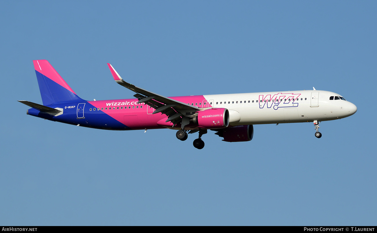 Aircraft Photo of G-WUKP | Airbus A321-271NX | Wizz Air | AirHistory.net #457698