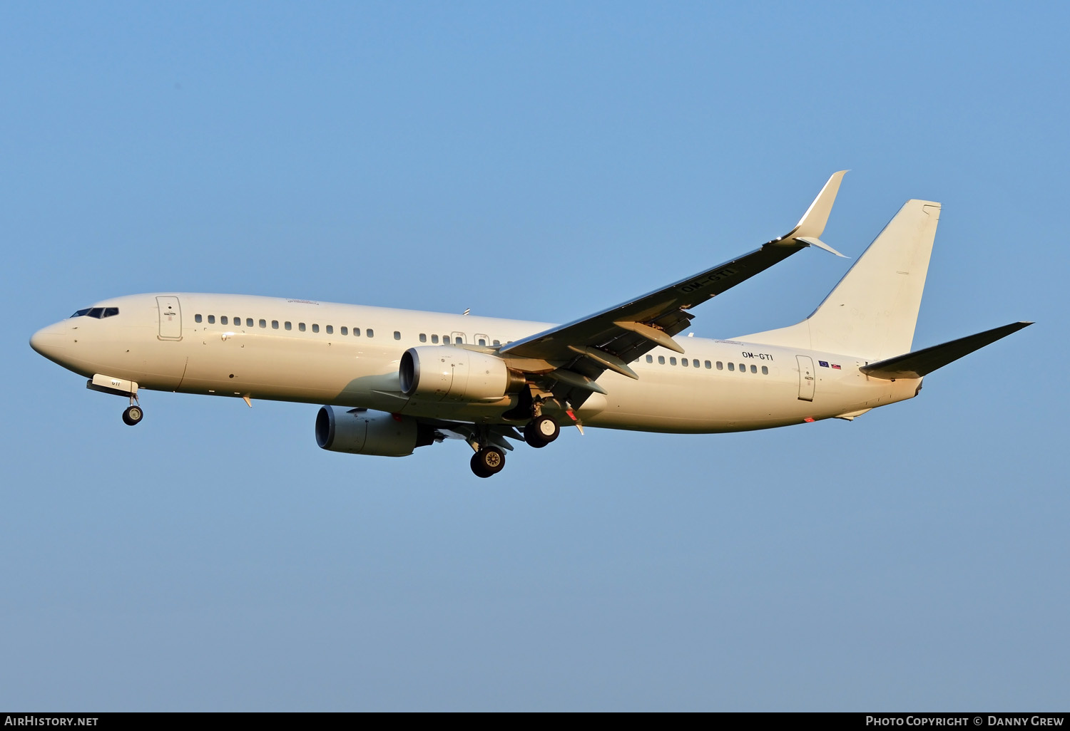 Aircraft Photo of OM-GTI | Boeing 737-8K5 | AirHistory.net #457704