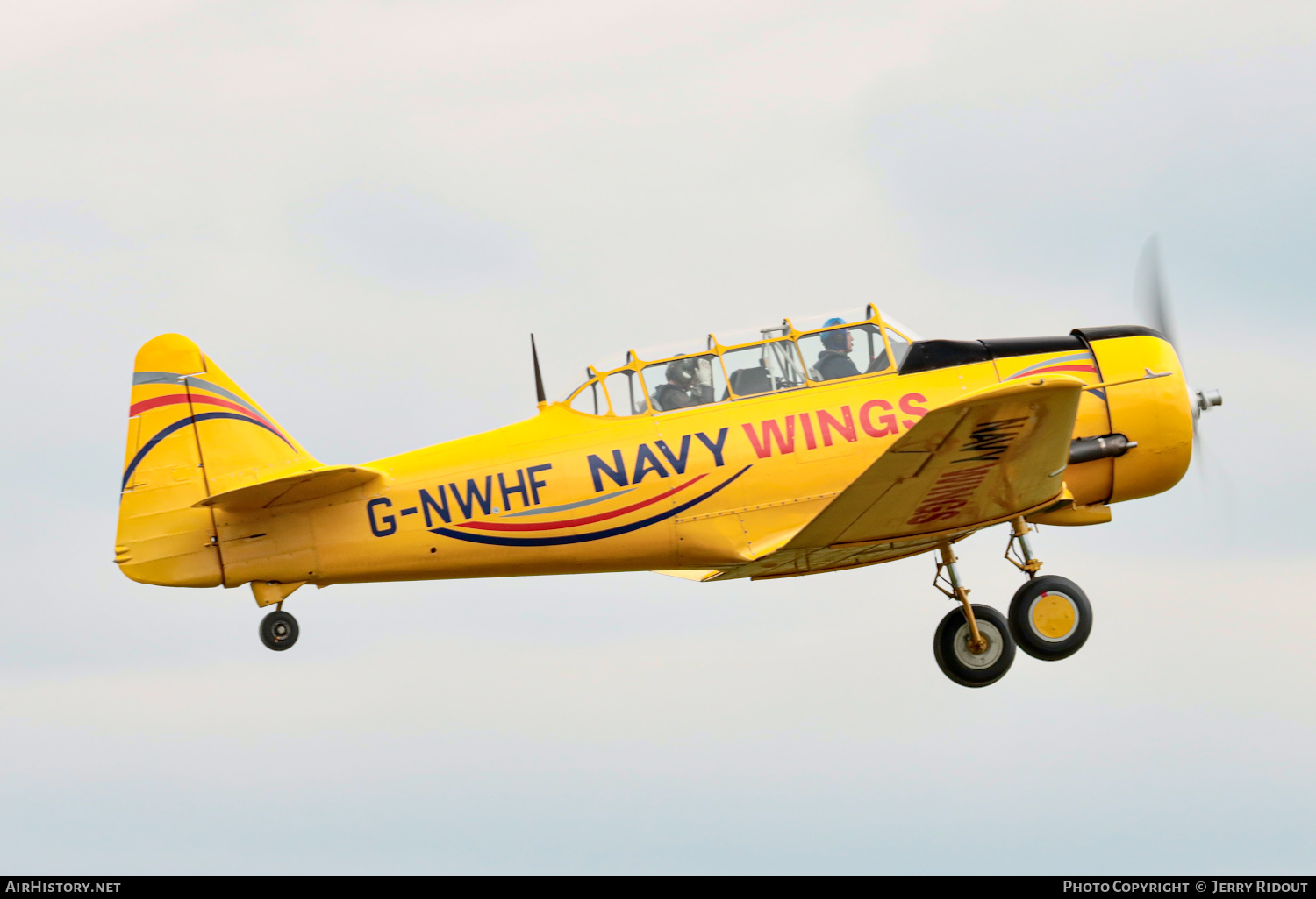 Aircraft Photo of G-NWHF | North American Harvard Mk4 | Navy Wings | AirHistory.net #457711