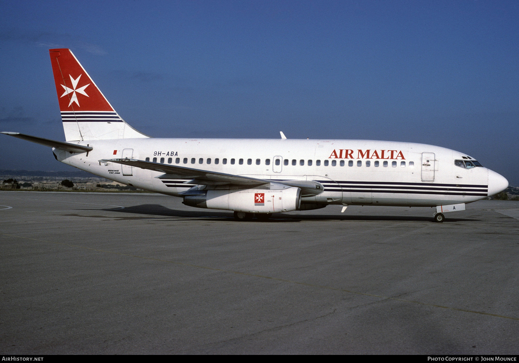 Aircraft Photo of 9H-ABA / ZK-NAF | Boeing 737-2Y5/Adv | Air Malta | AirHistory.net #457719