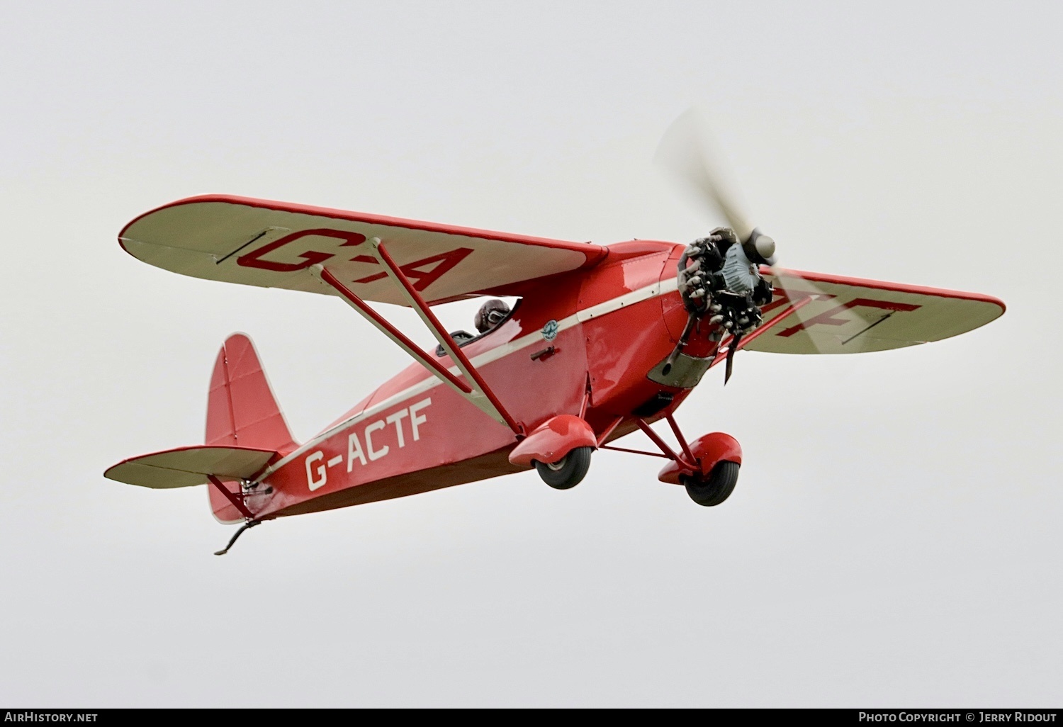 Aircraft Photo of G-ACTF | Comper CLA-7 Swift | AirHistory.net #457722