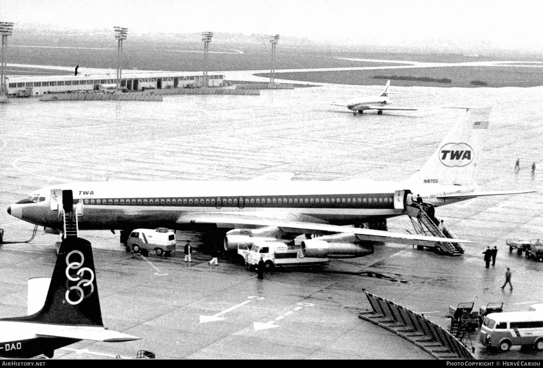 Aircraft Photo of N18703 | Boeing 707-331B | Trans World Airlines - TWA | AirHistory.net #457738