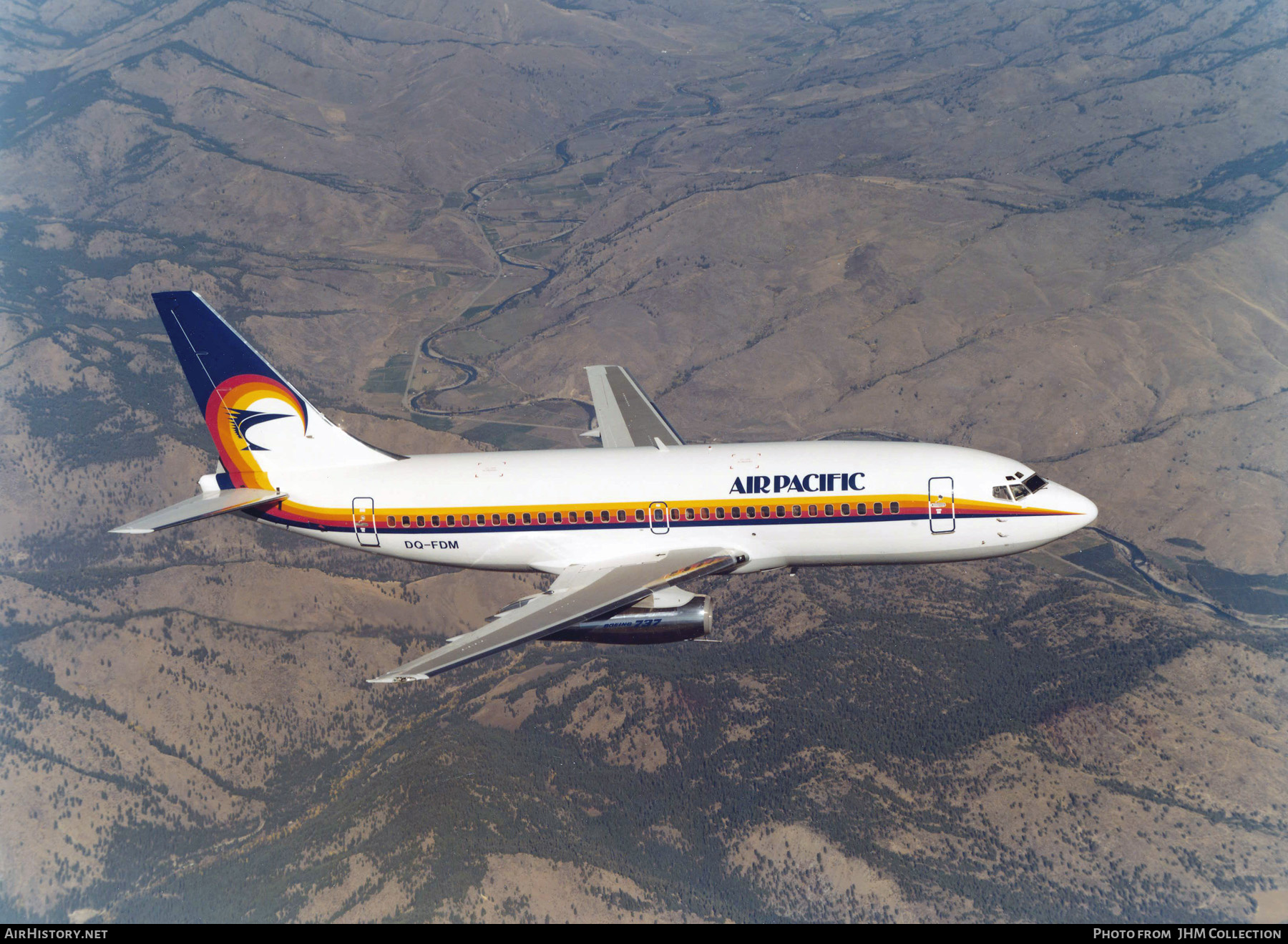 Aircraft Photo of DQ-FDM | Boeing 737-2X2/Adv | Air Pacific | AirHistory.net #457747
