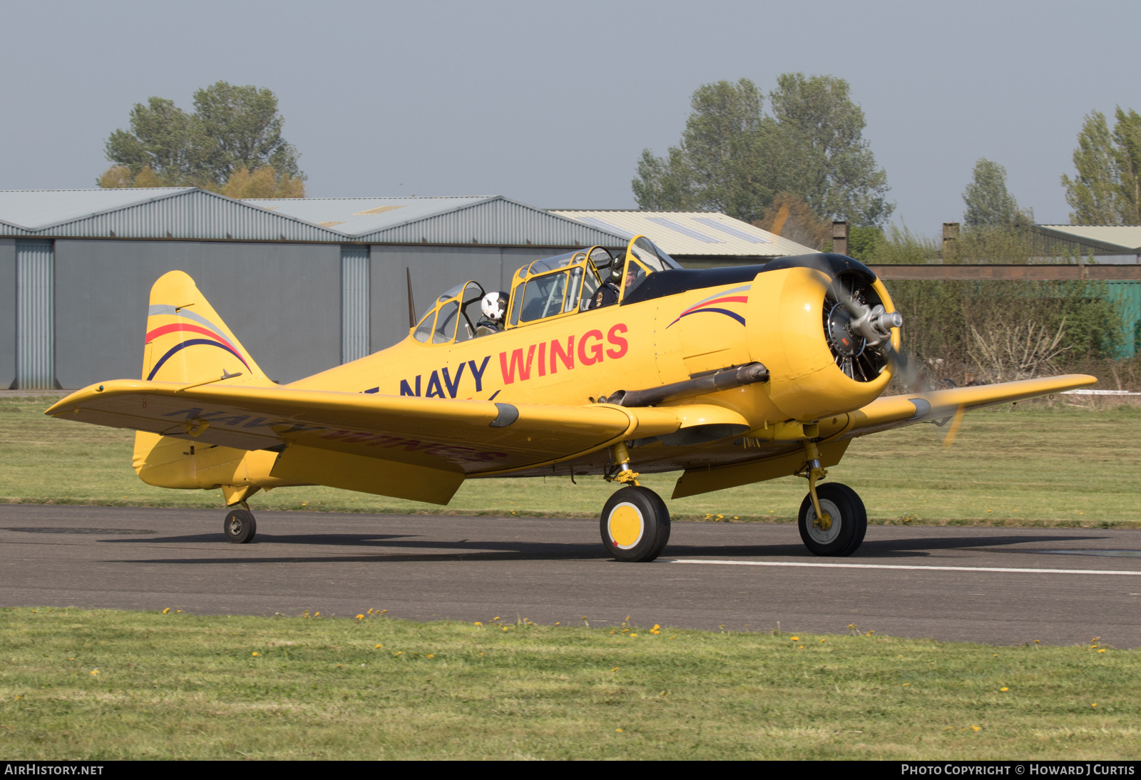 Aircraft Photo of G-NWHF | North American Harvard Mk4 | Navy Wings | AirHistory.net #457748