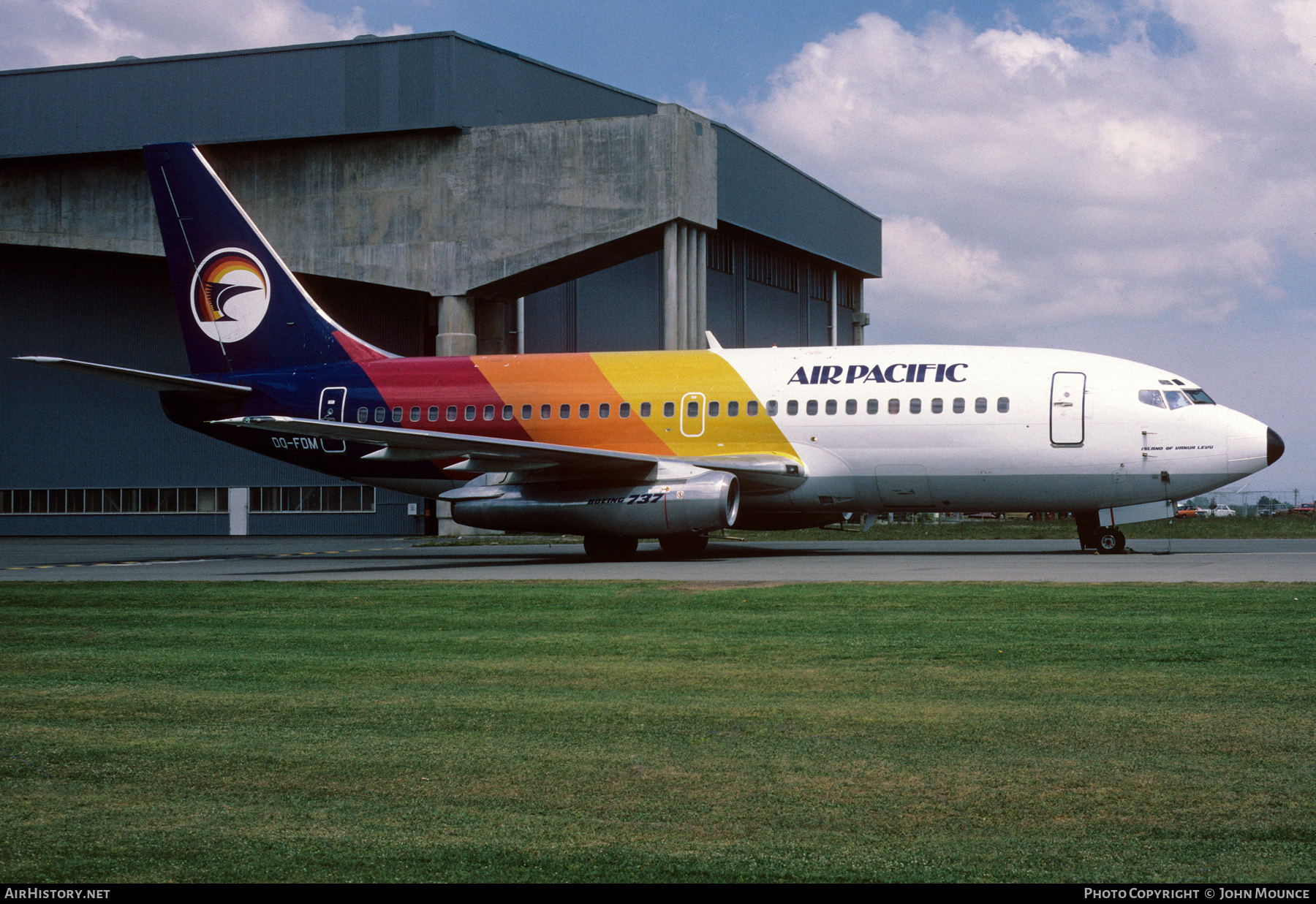 Aircraft Photo of DQ-FDM | Boeing 737-2X2/Adv | Air Pacific | AirHistory.net #457753
