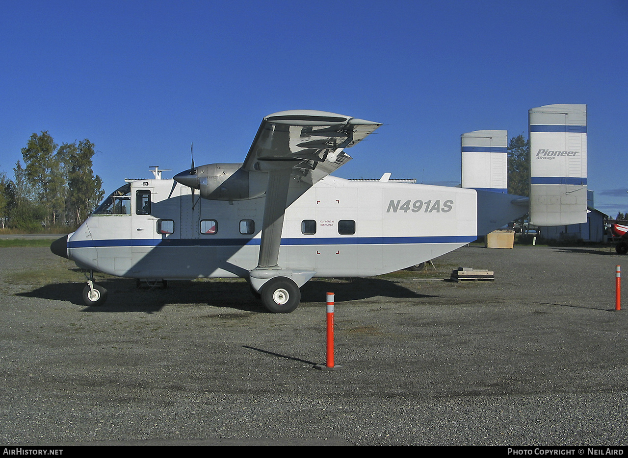 Aircraft Photo of N491AS | Short SC.7 Skyvan 3-100 | Pioneer Airways | AirHistory.net #457765