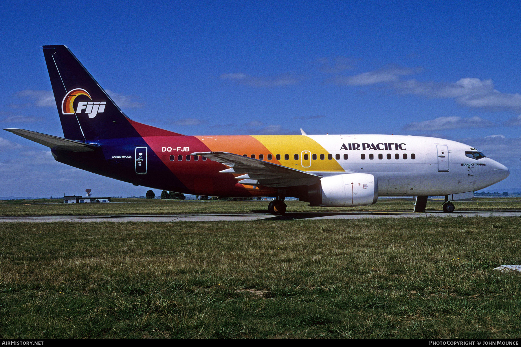 Aircraft Photo of DQ-FJB | Boeing 737-5Y0 | Air Pacific | AirHistory.net #457779